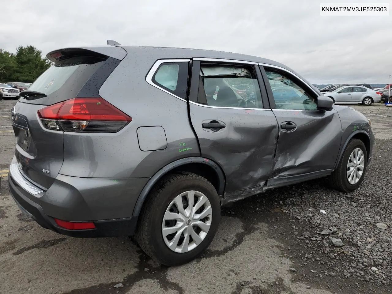 2018 Nissan Rogue S VIN: KNMAT2MV3JP525303 Lot: 69654274