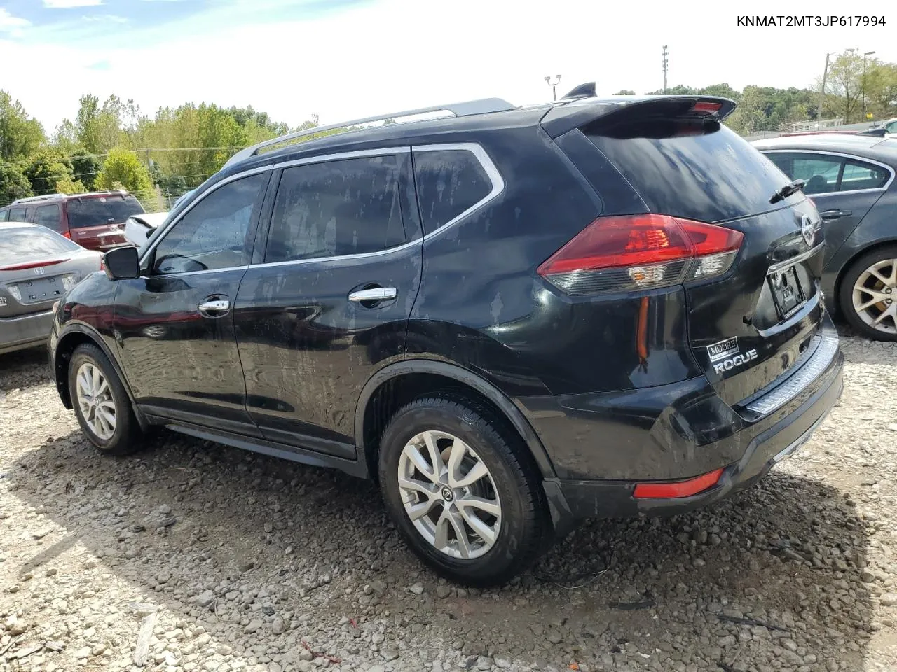 2018 Nissan Rogue S VIN: KNMAT2MT3JP617994 Lot: 69782024