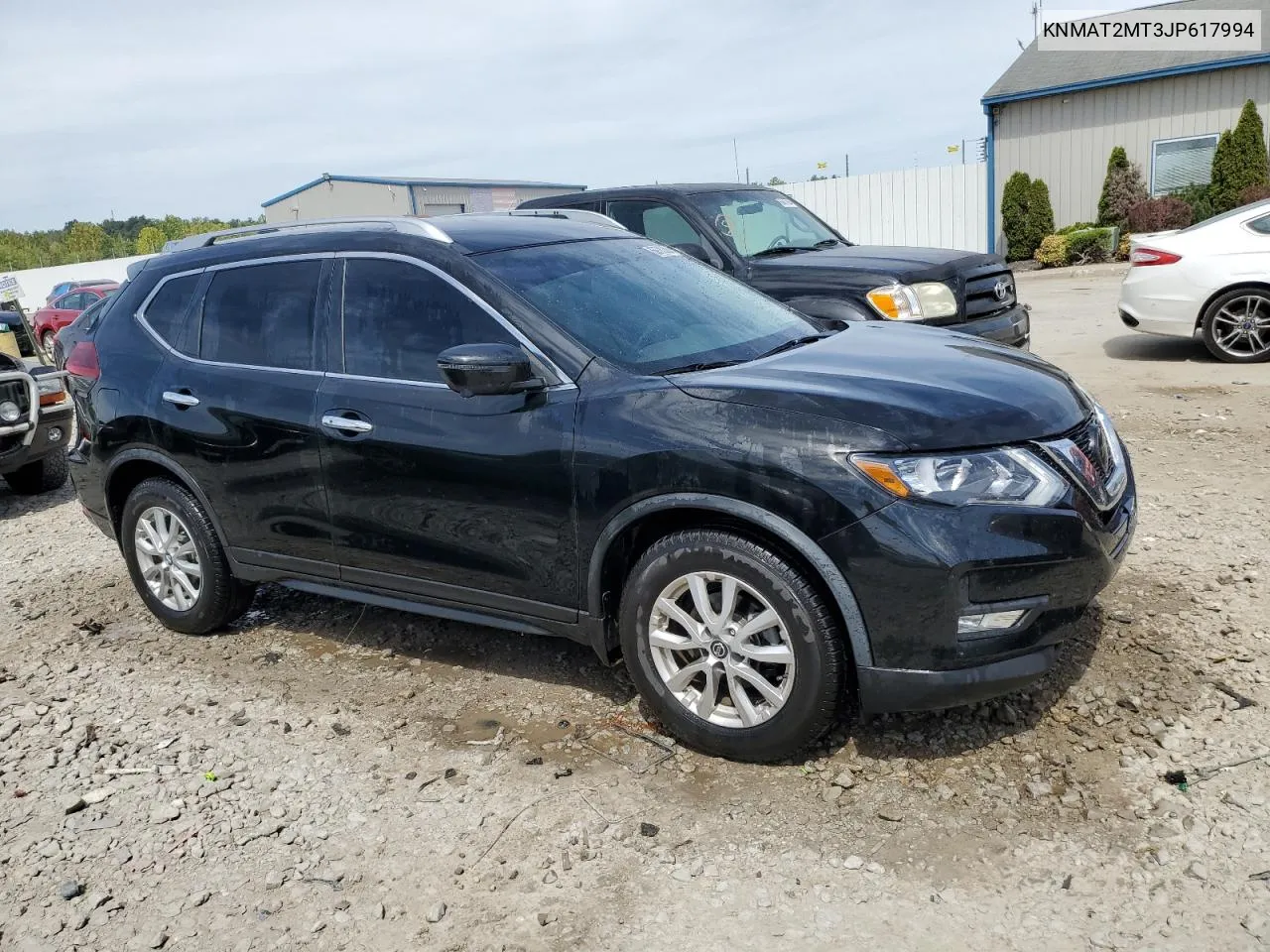 2018 Nissan Rogue S VIN: KNMAT2MT3JP617994 Lot: 69782024