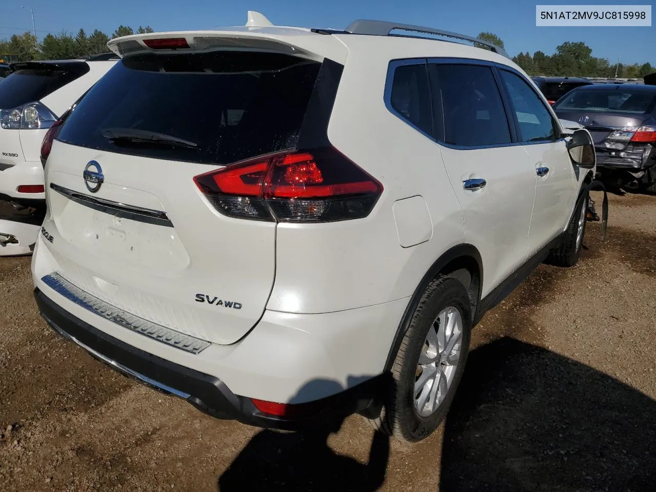 2018 Nissan Rogue S VIN: 5N1AT2MV9JC815998 Lot: 69813554