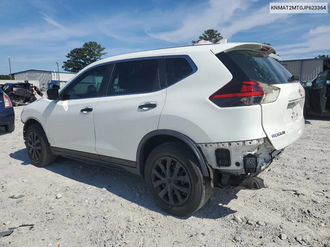 2018 Nissan Rogue S VIN: KNMAT2MT0JP623364 Lot: 69858014