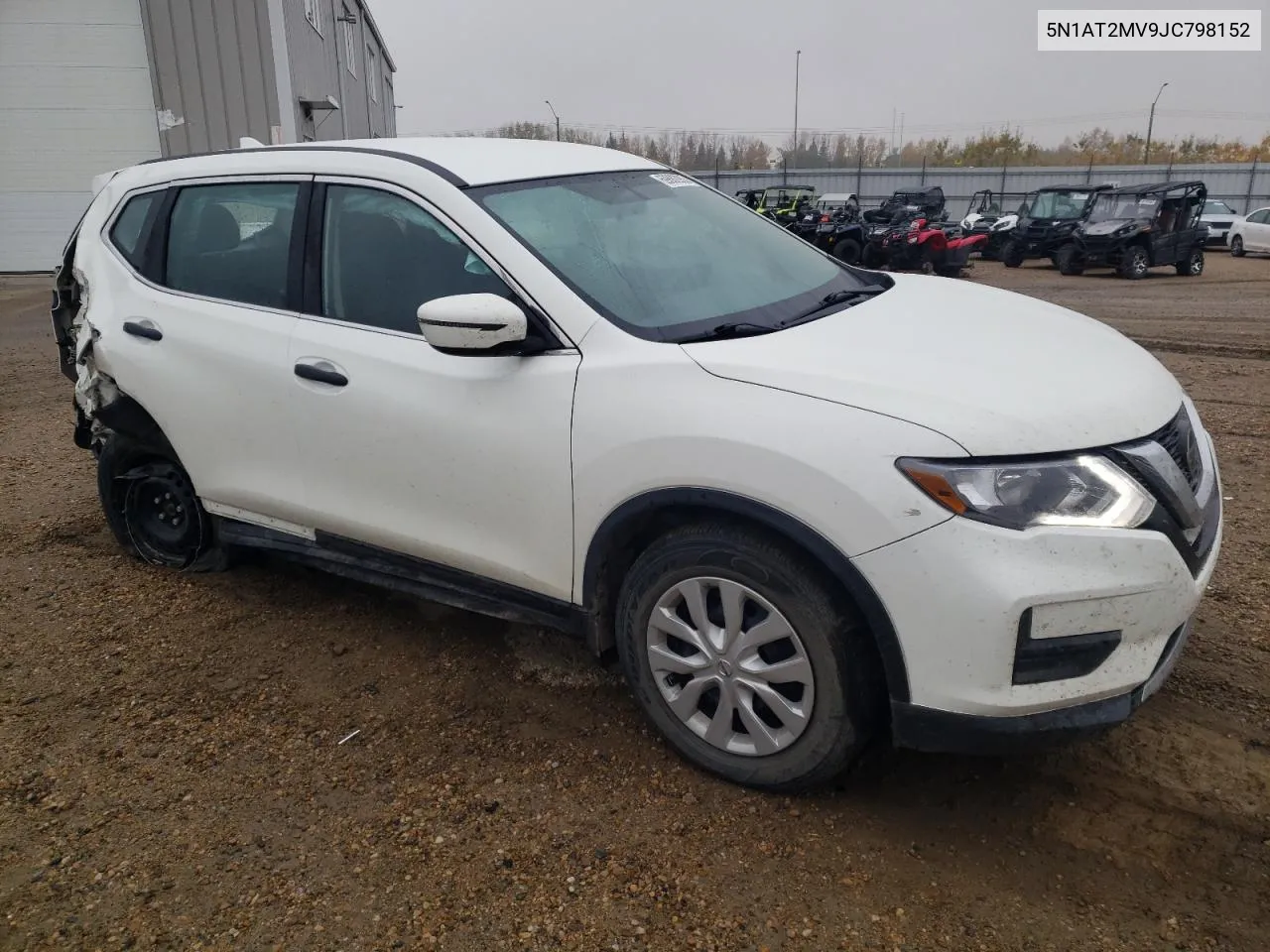 2018 Nissan Rogue S VIN: 5N1AT2MV9JC798152 Lot: 69882983