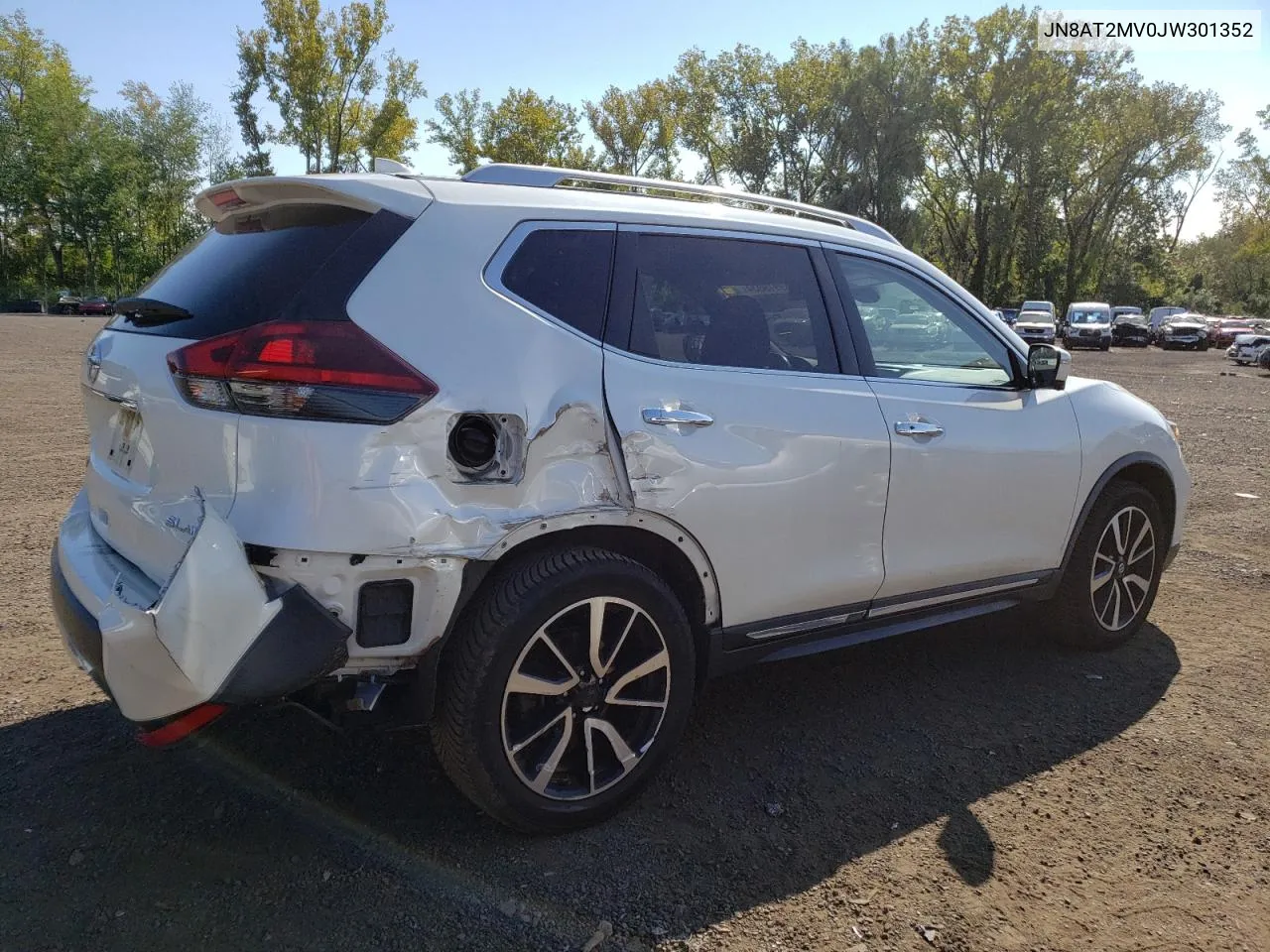 2018 Nissan Rogue S VIN: JN8AT2MV0JW301352 Lot: 69919034