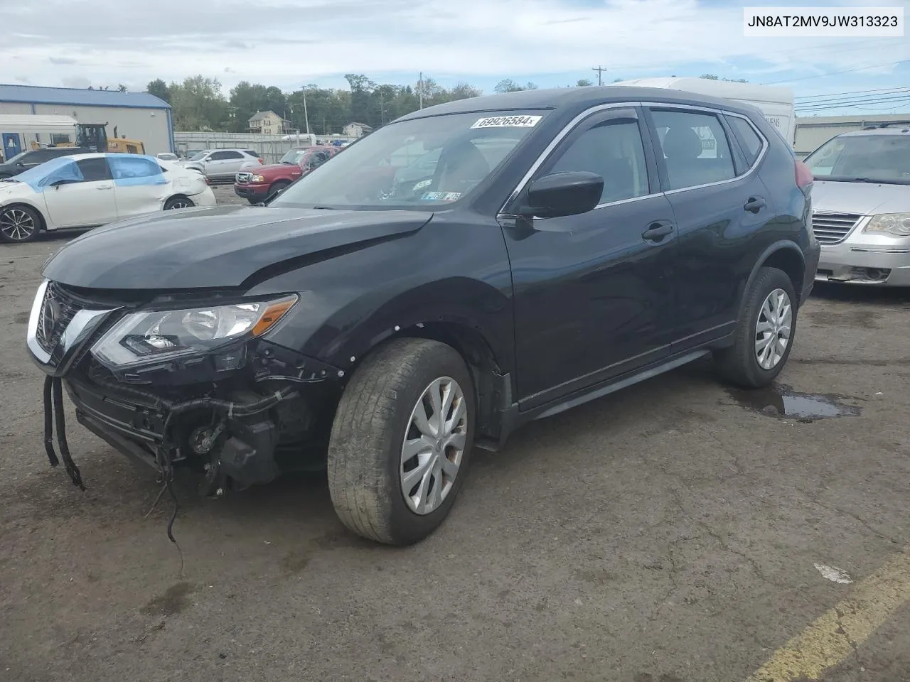 2018 Nissan Rogue S VIN: JN8AT2MV9JW313323 Lot: 69926584