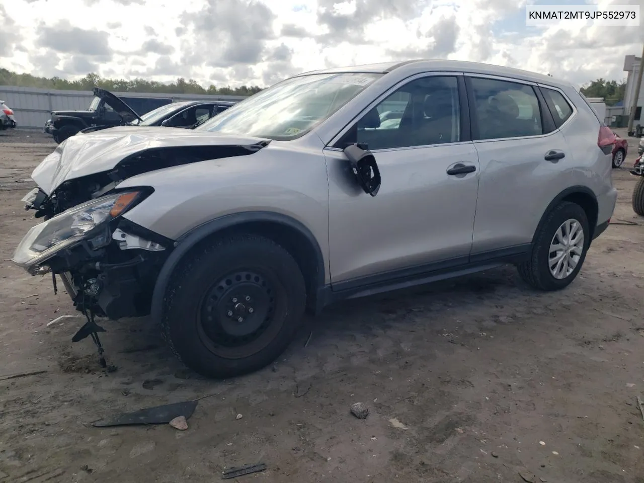 2018 Nissan Rogue S VIN: KNMAT2MT9JP552973 Lot: 70092884