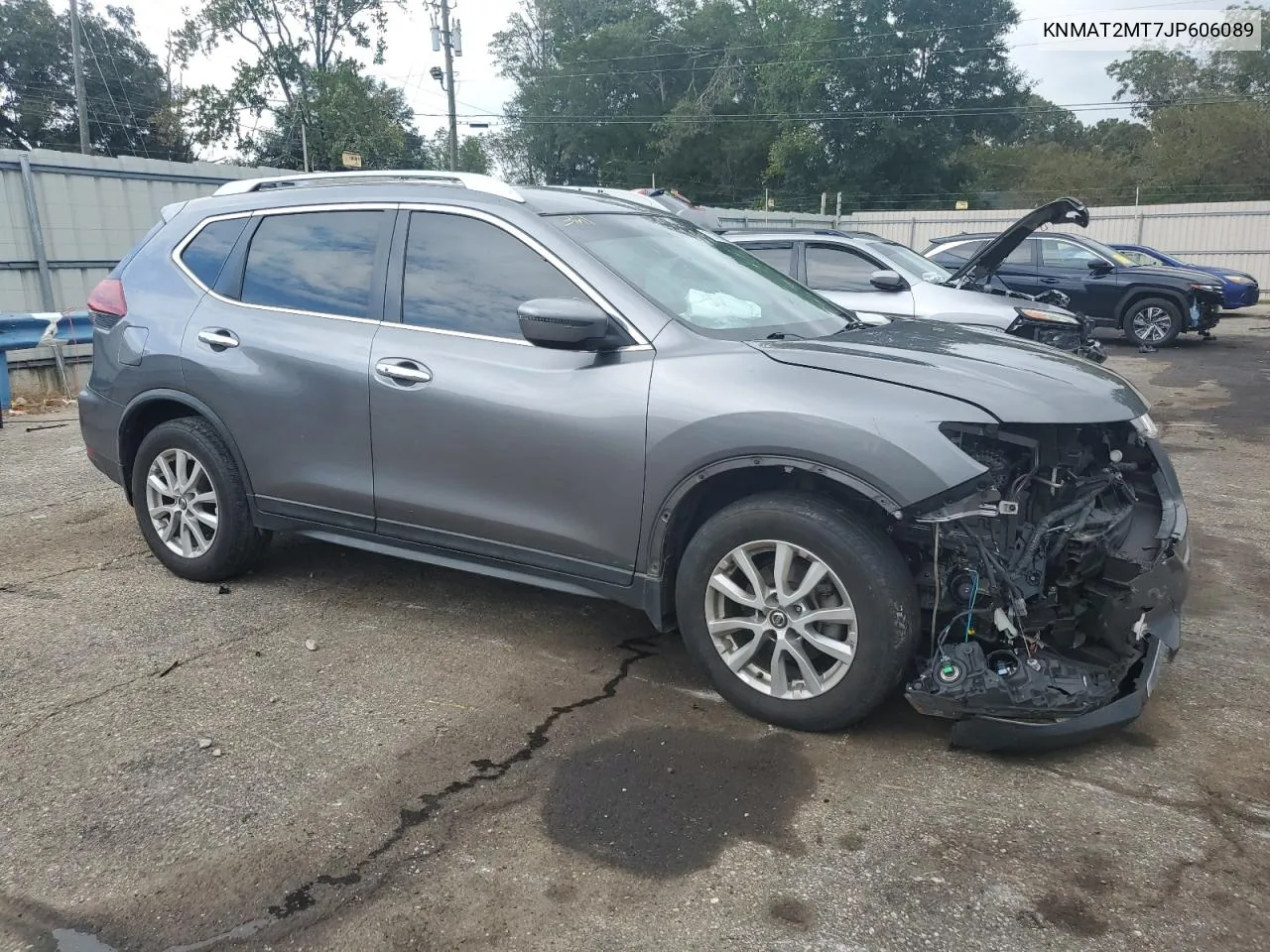 2018 Nissan Rogue S VIN: KNMAT2MT7JP606089 Lot: 70169254