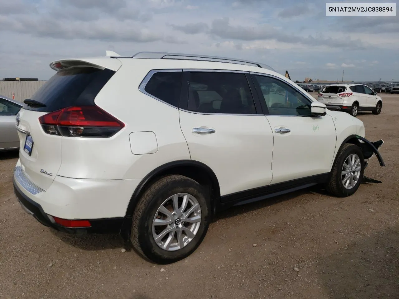 2018 Nissan Rogue S VIN: 5N1AT2MV2JC838894 Lot: 70270814