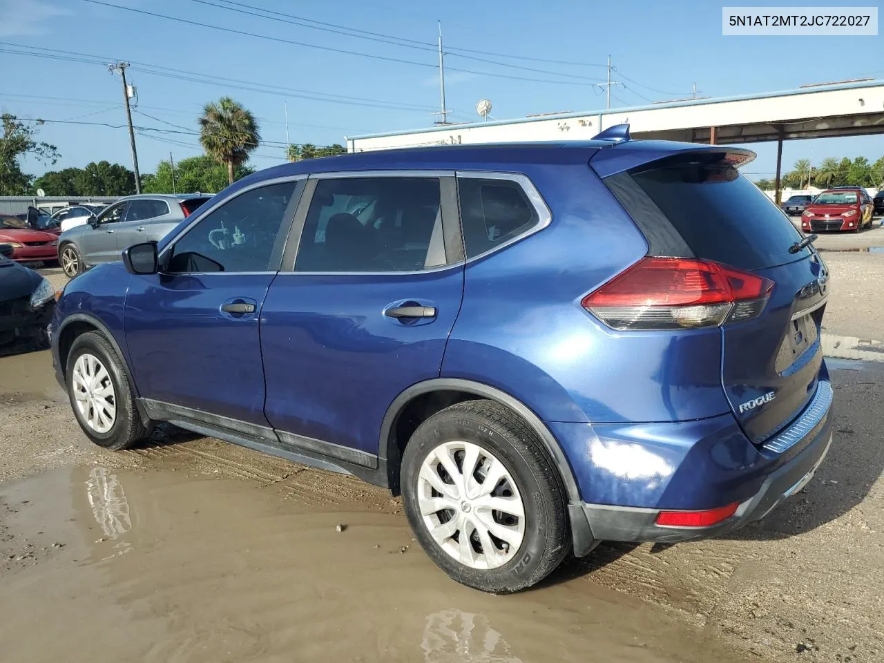 2018 Nissan Rogue S VIN: 5N1AT2MT2JC722027 Lot: 70481694