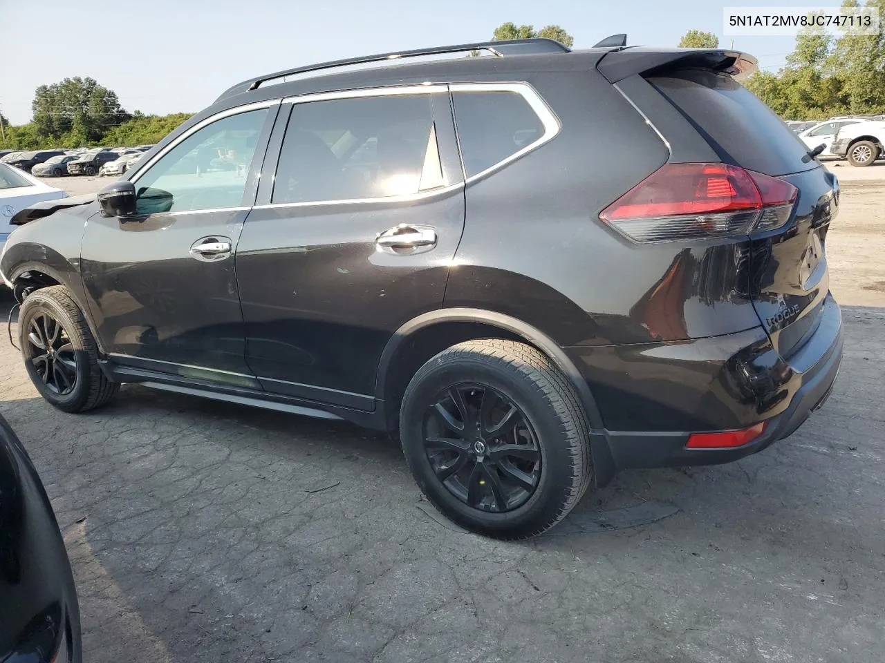 2018 Nissan Rogue S VIN: 5N1AT2MV8JC747113 Lot: 70597224