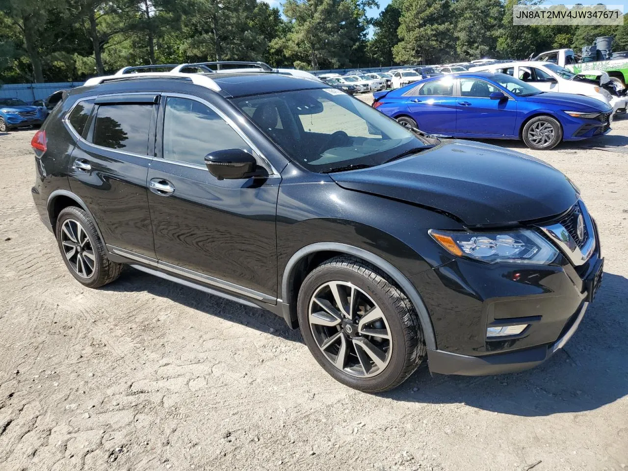 2018 Nissan Rogue S VIN: JN8AT2MV4JW347671 Lot: 70640104