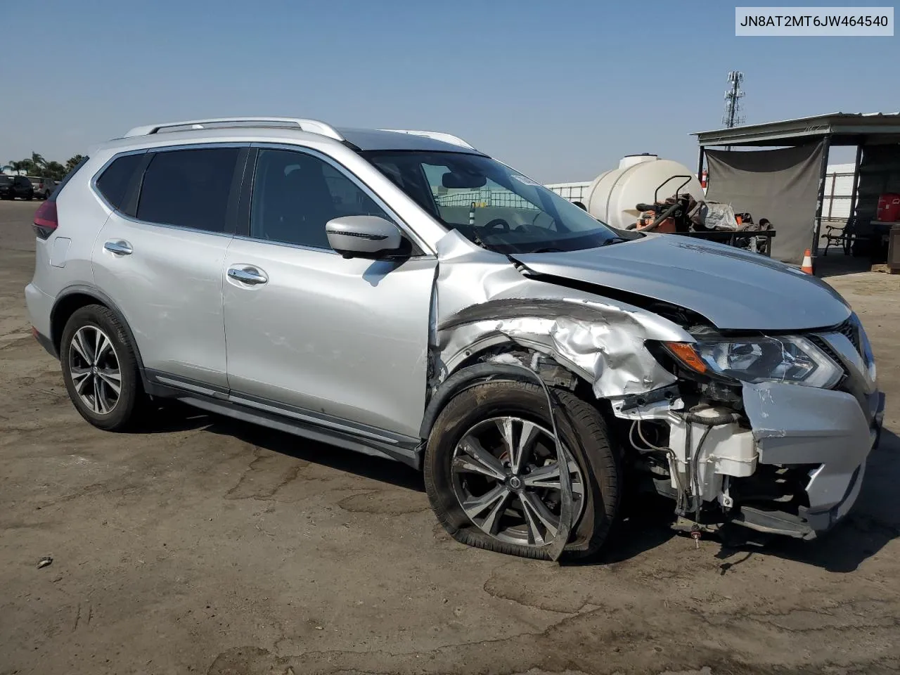 2018 Nissan Rogue S VIN: JN8AT2MT6JW464540 Lot: 70643354