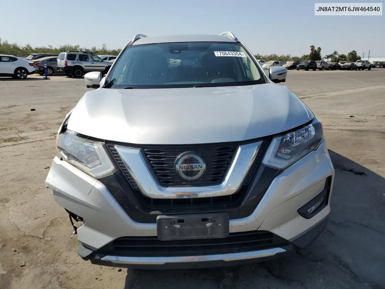 JN8AT2MT6JW464540 2018 Nissan Rogue S