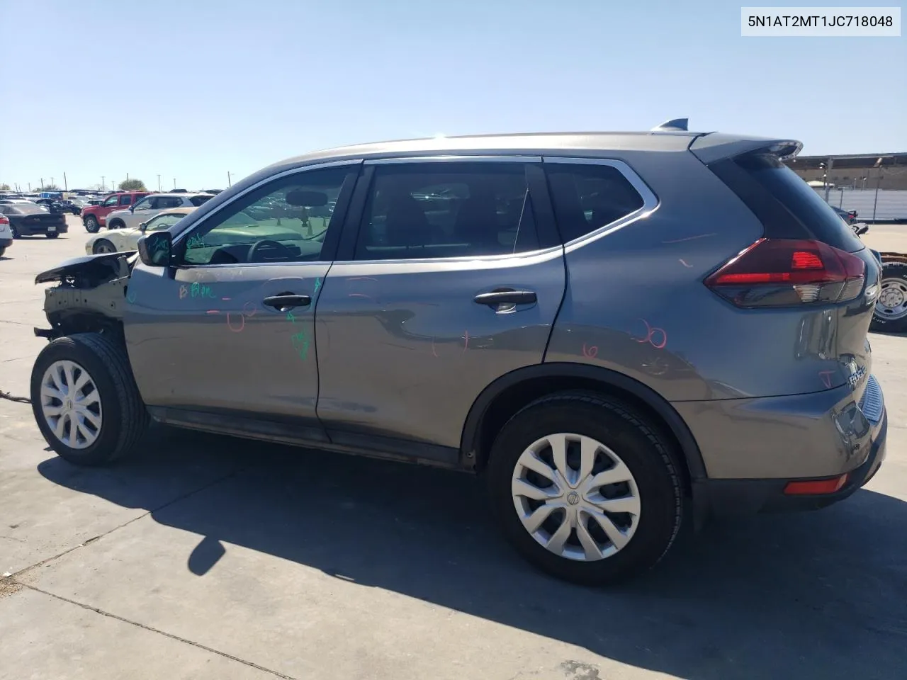 2018 Nissan Rogue S VIN: 5N1AT2MT1JC718048 Lot: 70657544