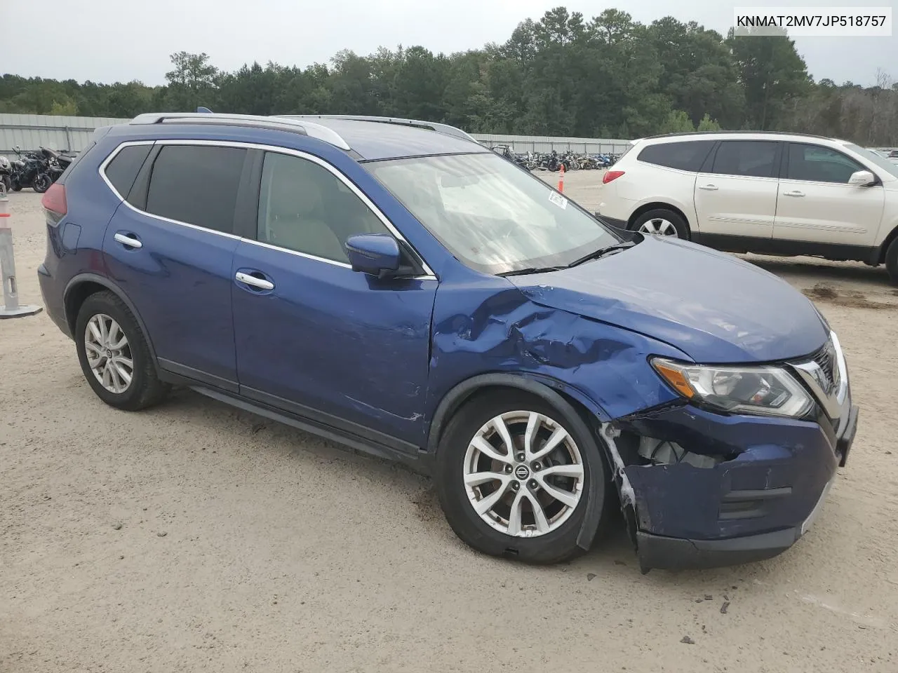 2018 Nissan Rogue S VIN: KNMAT2MV7JP518757 Lot: 70658244