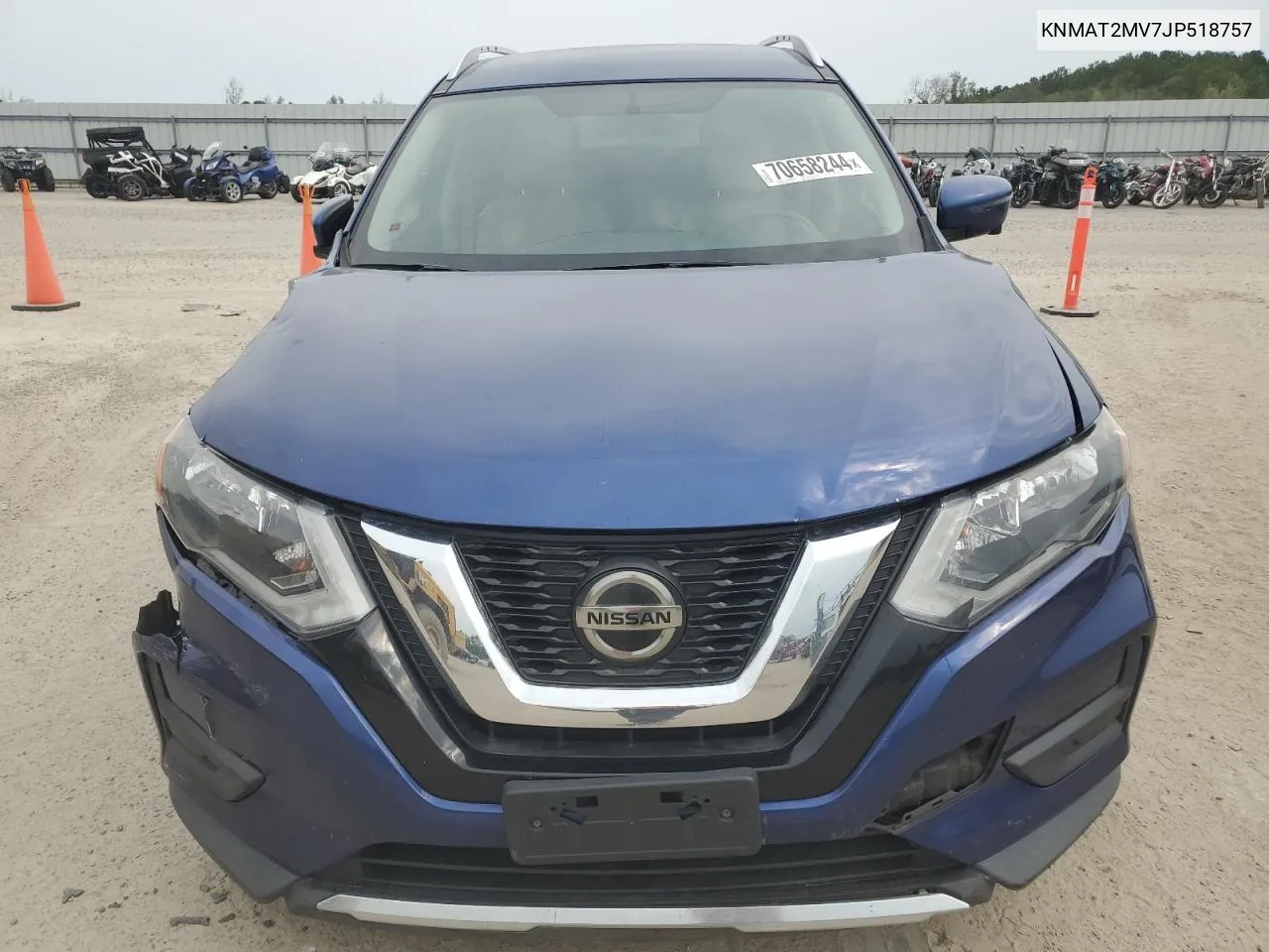 2018 Nissan Rogue S VIN: KNMAT2MV7JP518757 Lot: 70658244