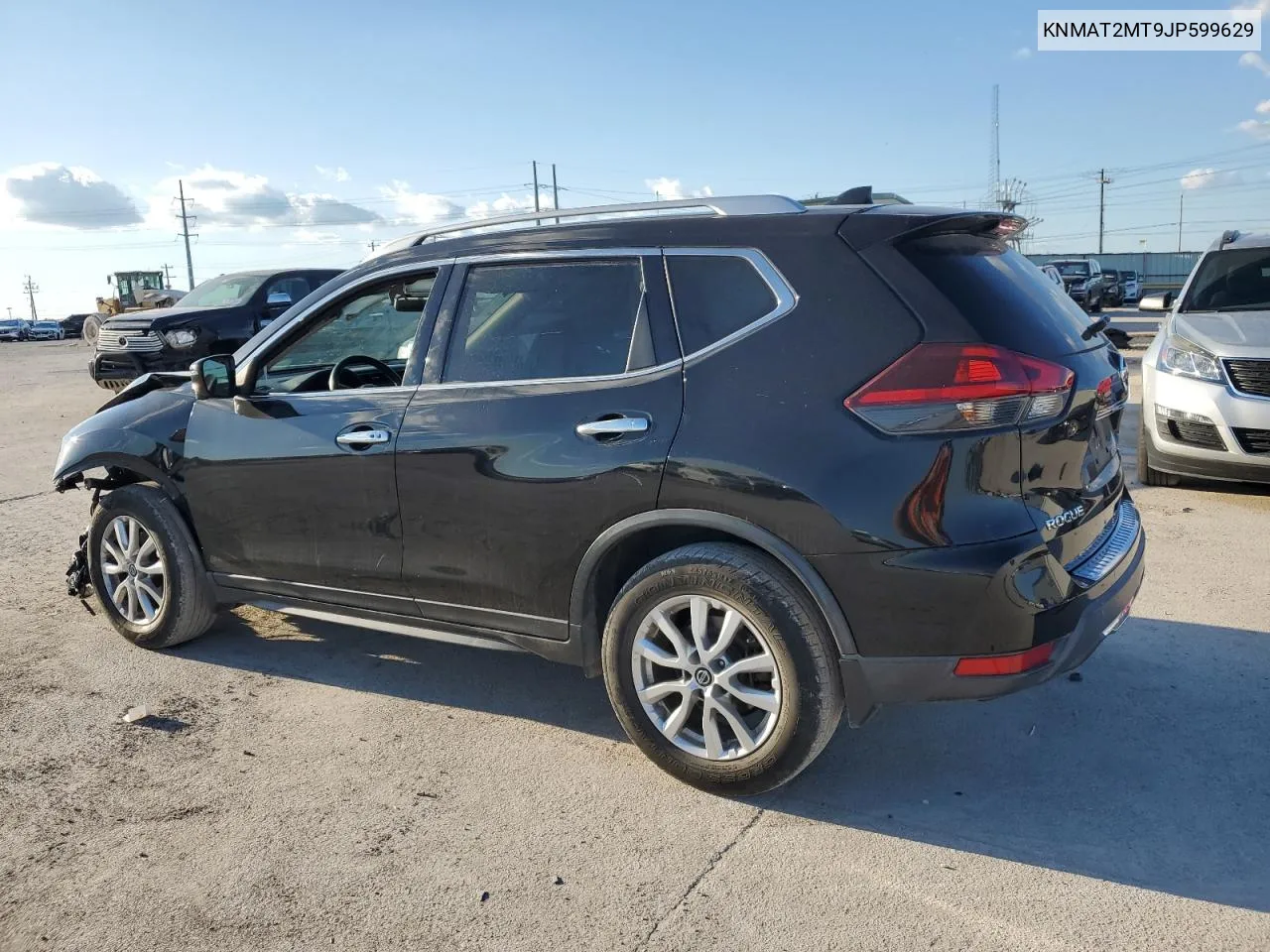 2018 Nissan Rogue S VIN: KNMAT2MT9JP599629 Lot: 70827704