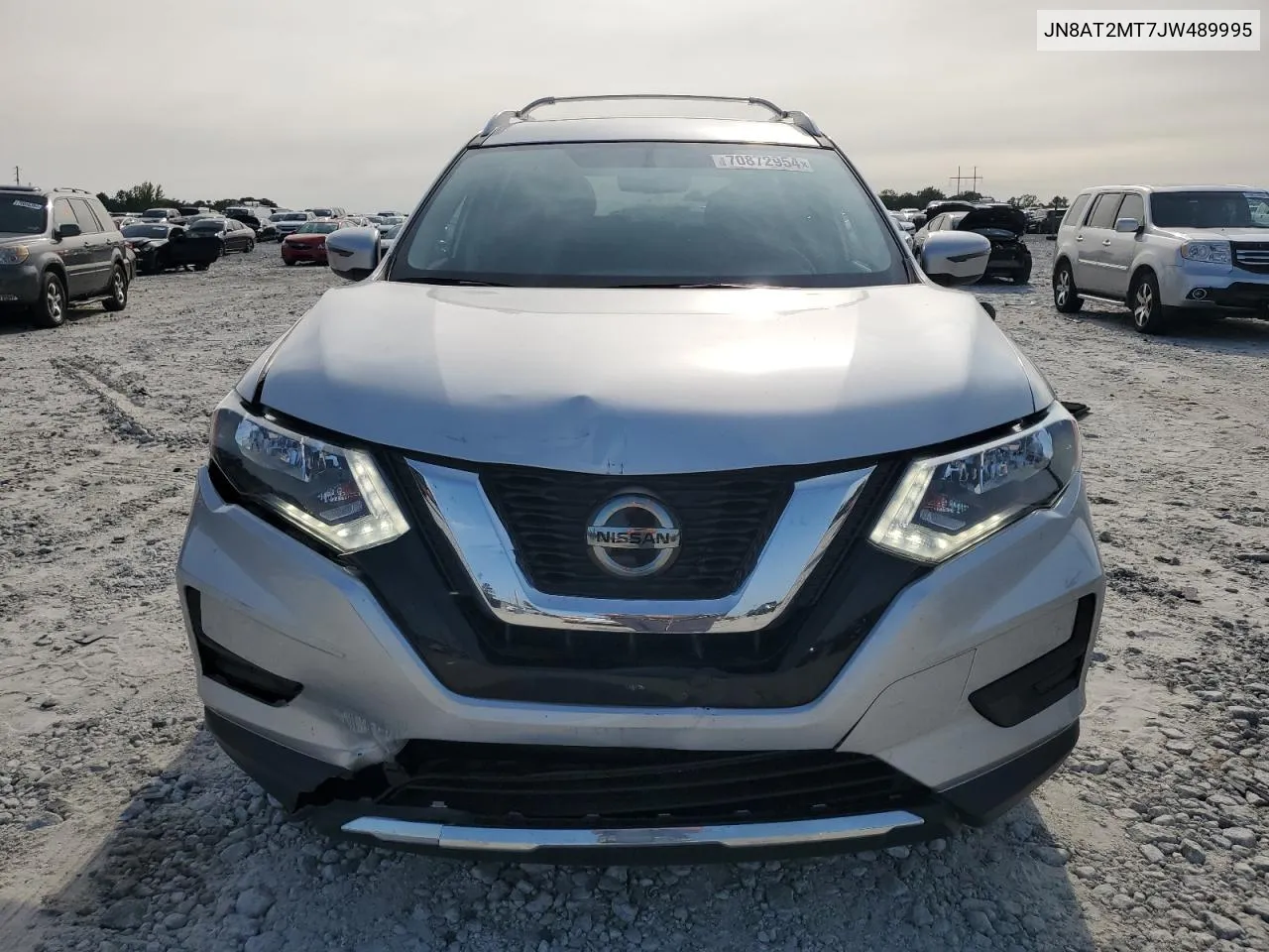 2018 Nissan Rogue S VIN: JN8AT2MT7JW489995 Lot: 70872954