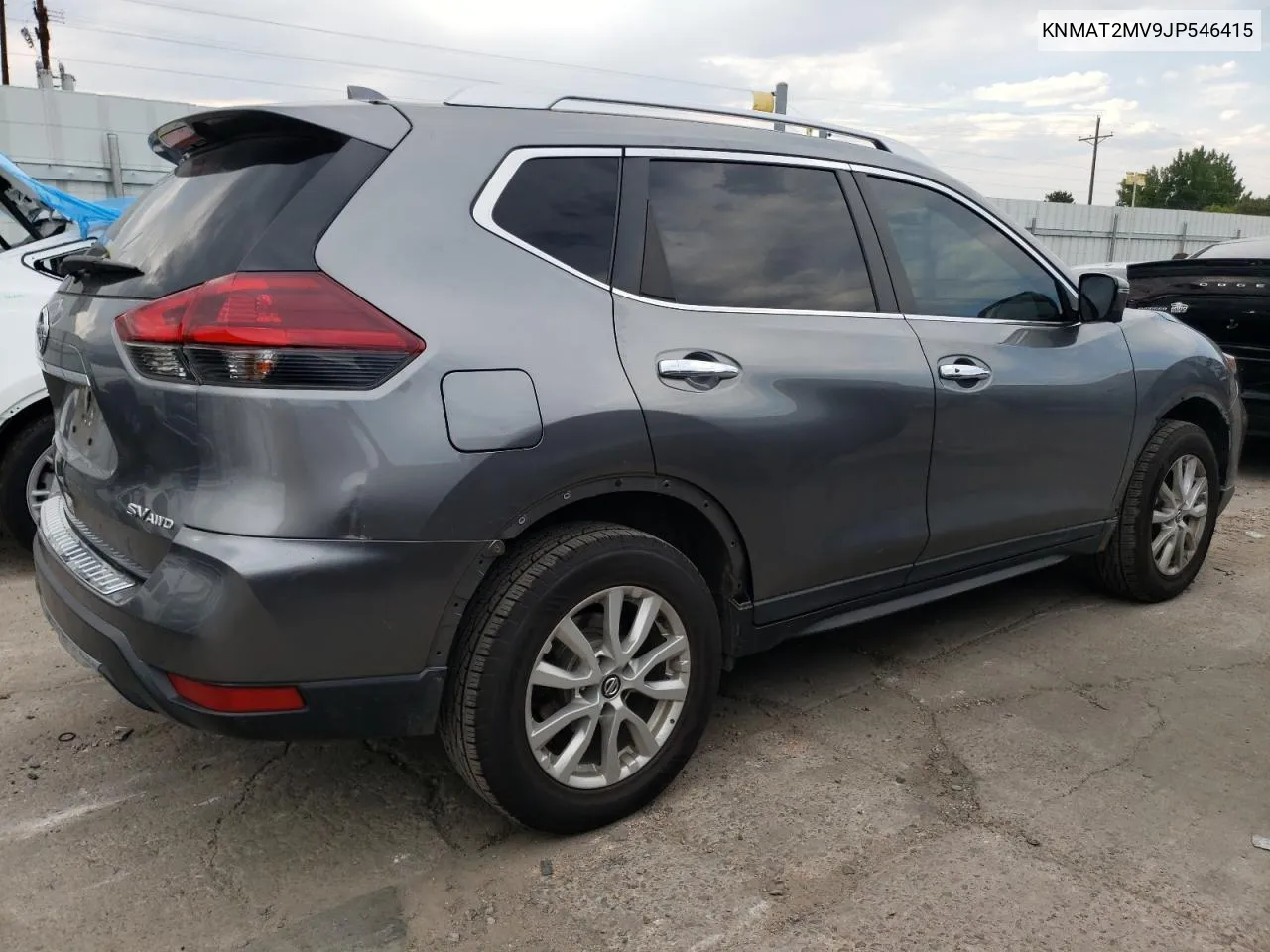 2018 Nissan Rogue S VIN: KNMAT2MV9JP546415 Lot: 70907154