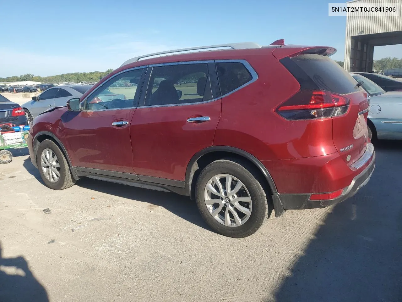 2018 Nissan Rogue S VIN: 5N1AT2MT0JC841906 Lot: 71234054