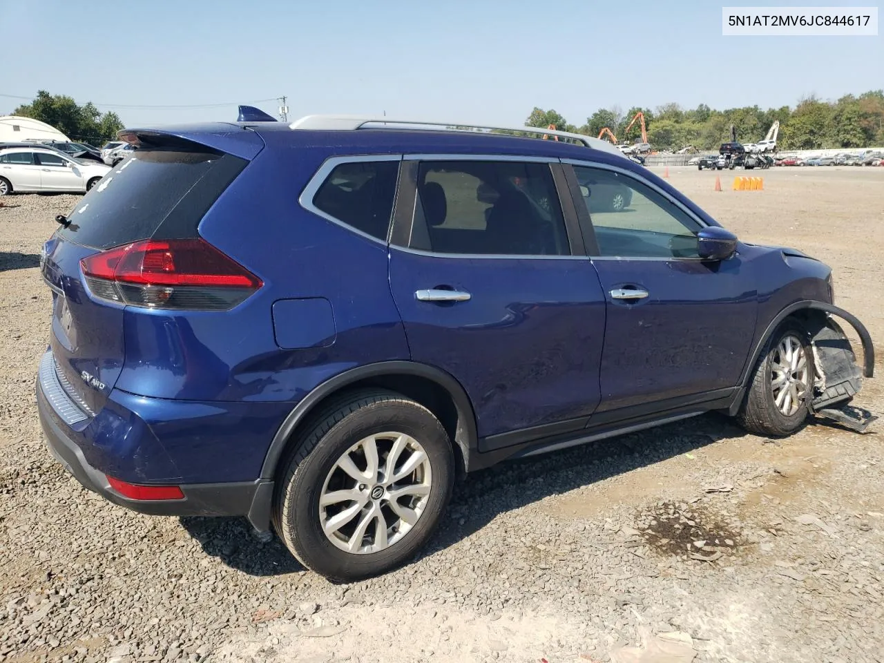 2018 Nissan Rogue S VIN: 5N1AT2MV6JC844617 Lot: 71256904