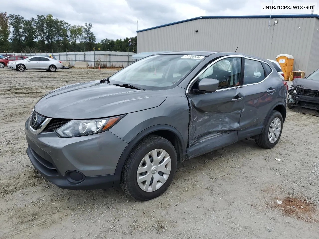 2018 Nissan Rogue Sport S VIN: JN1BJ1CP8JW187901 Lot: 71455534