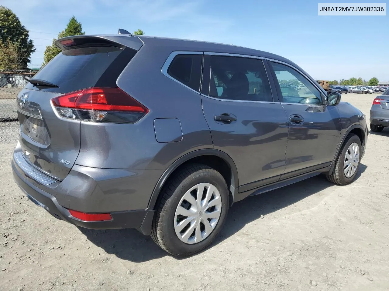 2018 Nissan Rogue S VIN: JN8AT2MV7JW302336 Lot: 71498814