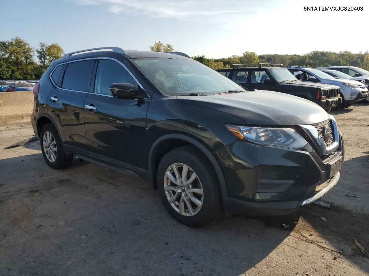 2018 Nissan Rogue S VIN: 5N1AT2MVXJC820403 Lot: 71604144