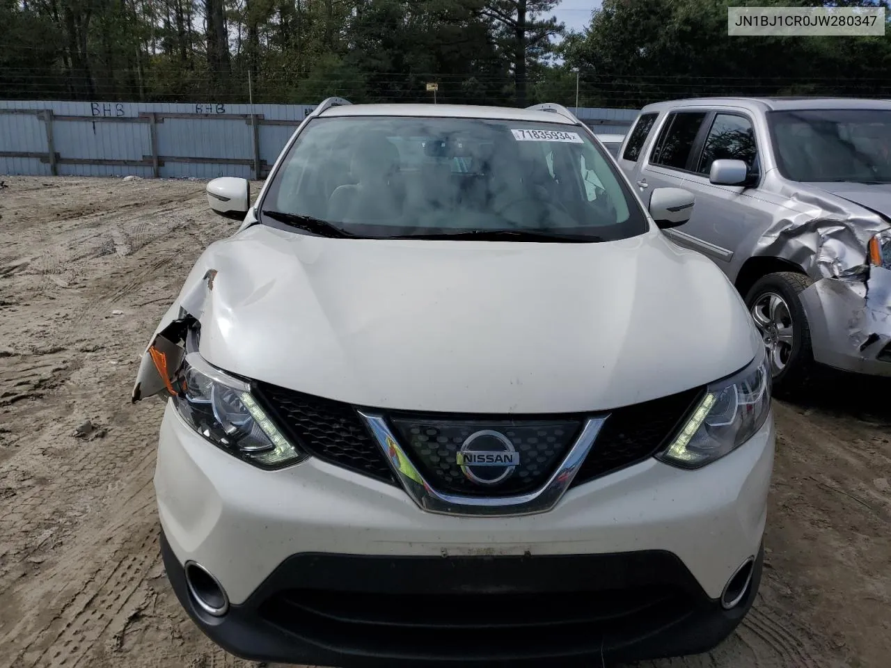 2018 Nissan Rogue Sport S VIN: JN1BJ1CR0JW280347 Lot: 71835934