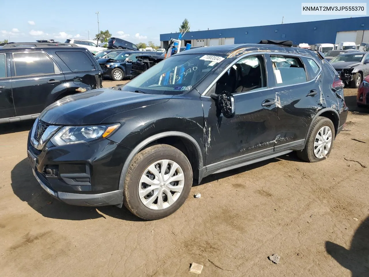 KNMAT2MV3JP555370 2018 Nissan Rogue S