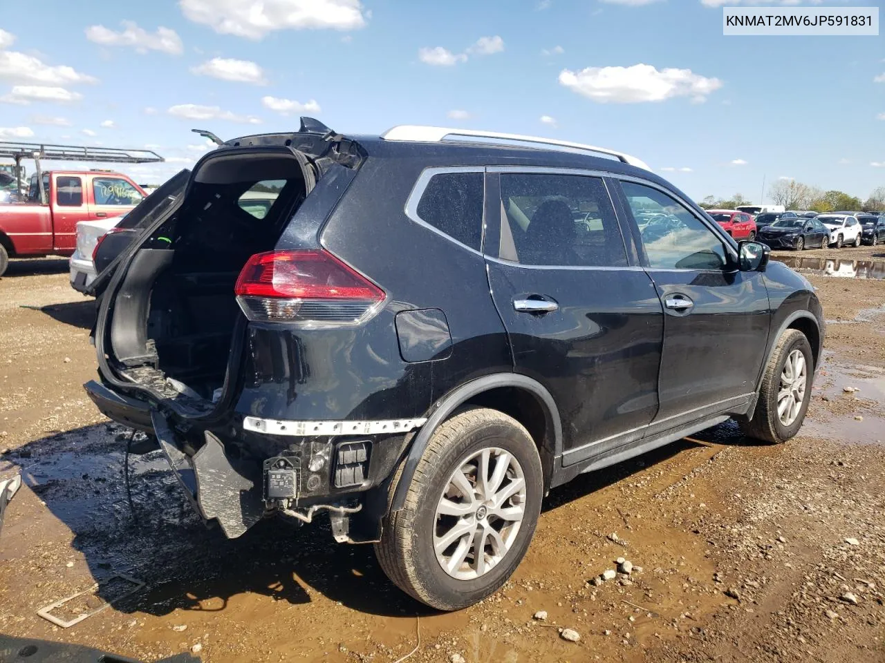 2018 Nissan Rogue S VIN: KNMAT2MV6JP591831 Lot: 71910774