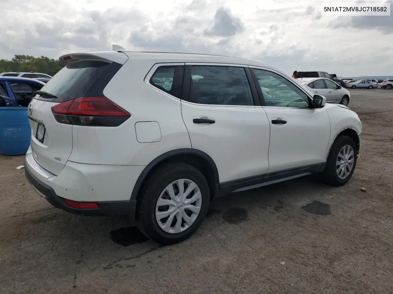 2018 Nissan Rogue S VIN: 5N1AT2MV8JC718582 Lot: 71943684