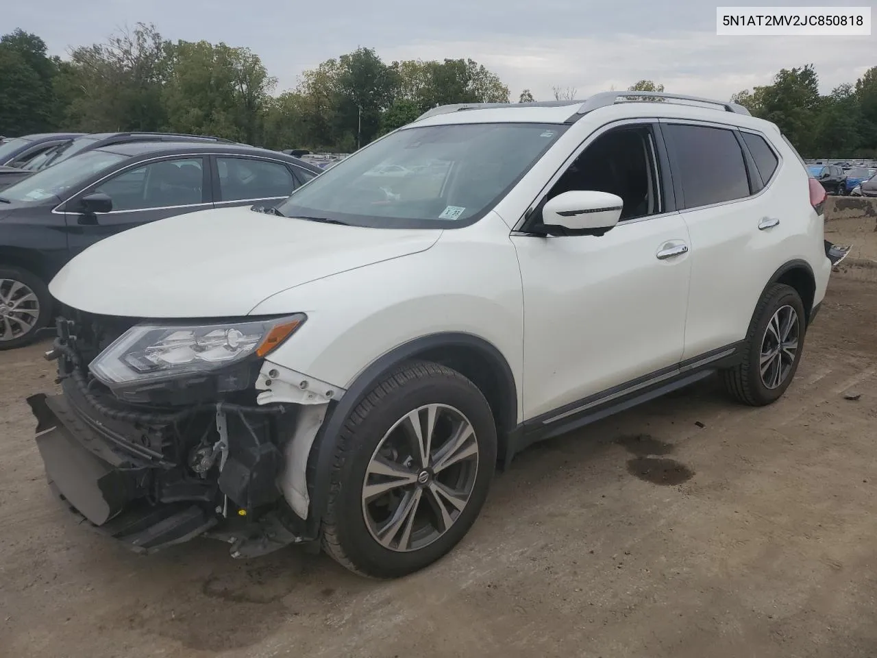 2018 Nissan Rogue S VIN: 5N1AT2MV2JC850818 Lot: 71983274