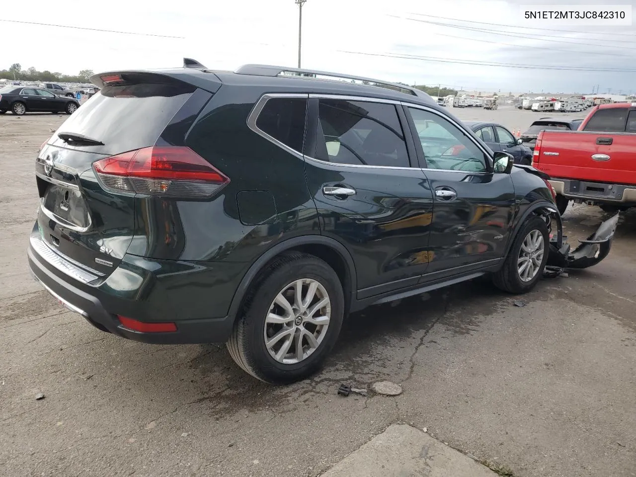 5N1ET2MT3JC842310 2018 Nissan Rogue Sv Hybrid