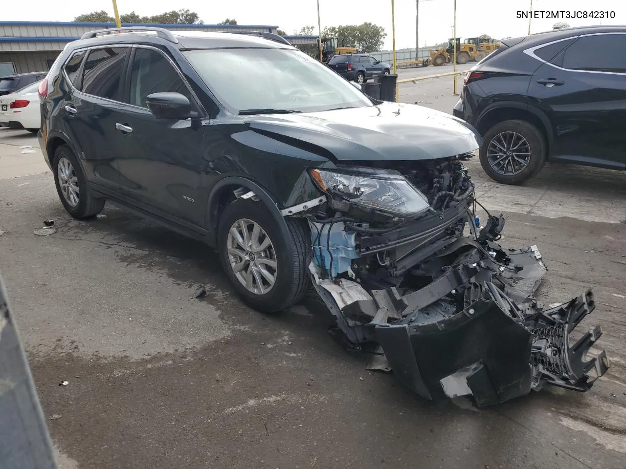 5N1ET2MT3JC842310 2018 Nissan Rogue Sv Hybrid