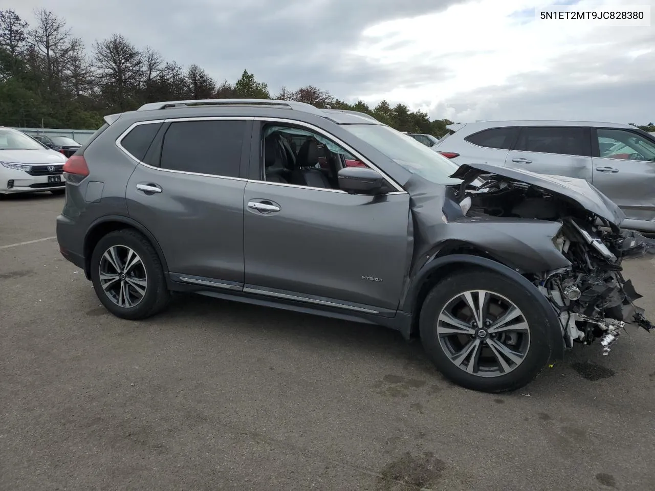 2018 Nissan Rogue Sv Hybrid VIN: 5N1ET2MT9JC828380 Lot: 72004534