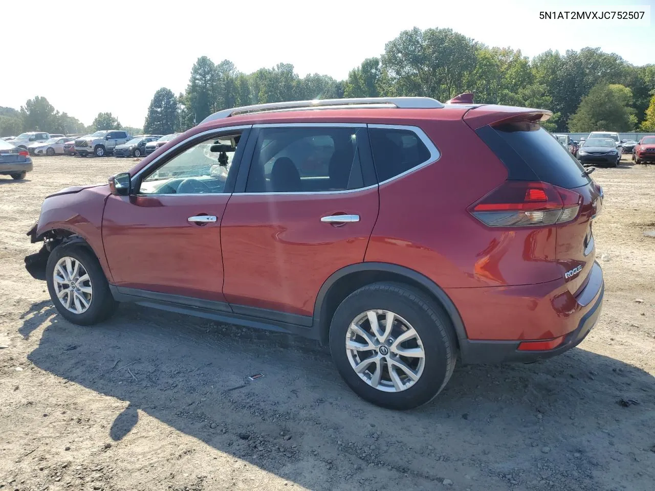 2018 Nissan Rogue S VIN: 5N1AT2MVXJC752507 Lot: 72123774