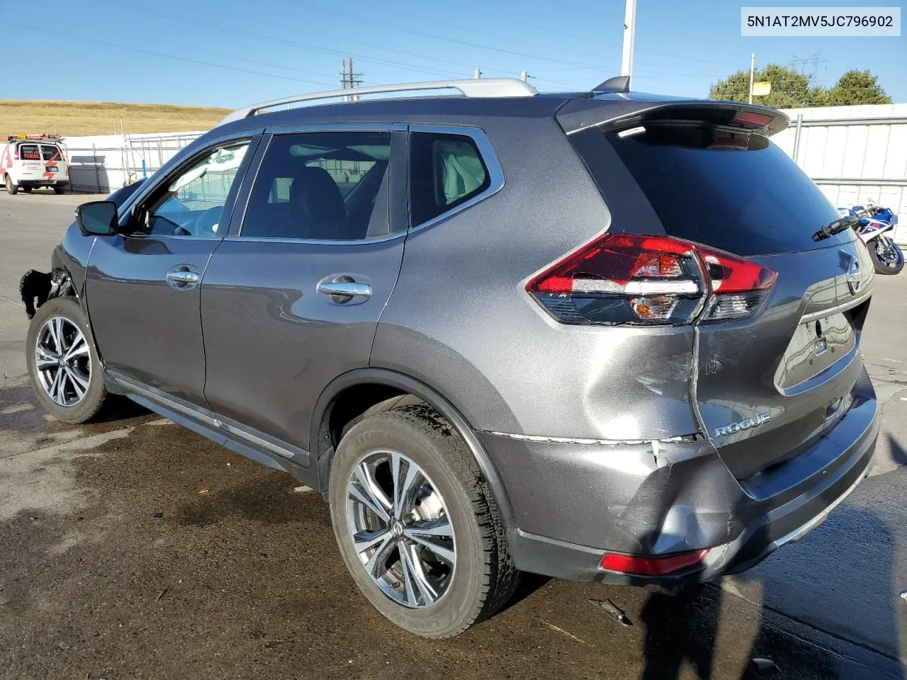 2018 Nissan Rogue S VIN: 5N1AT2MV5JC796902 Lot: 72162474