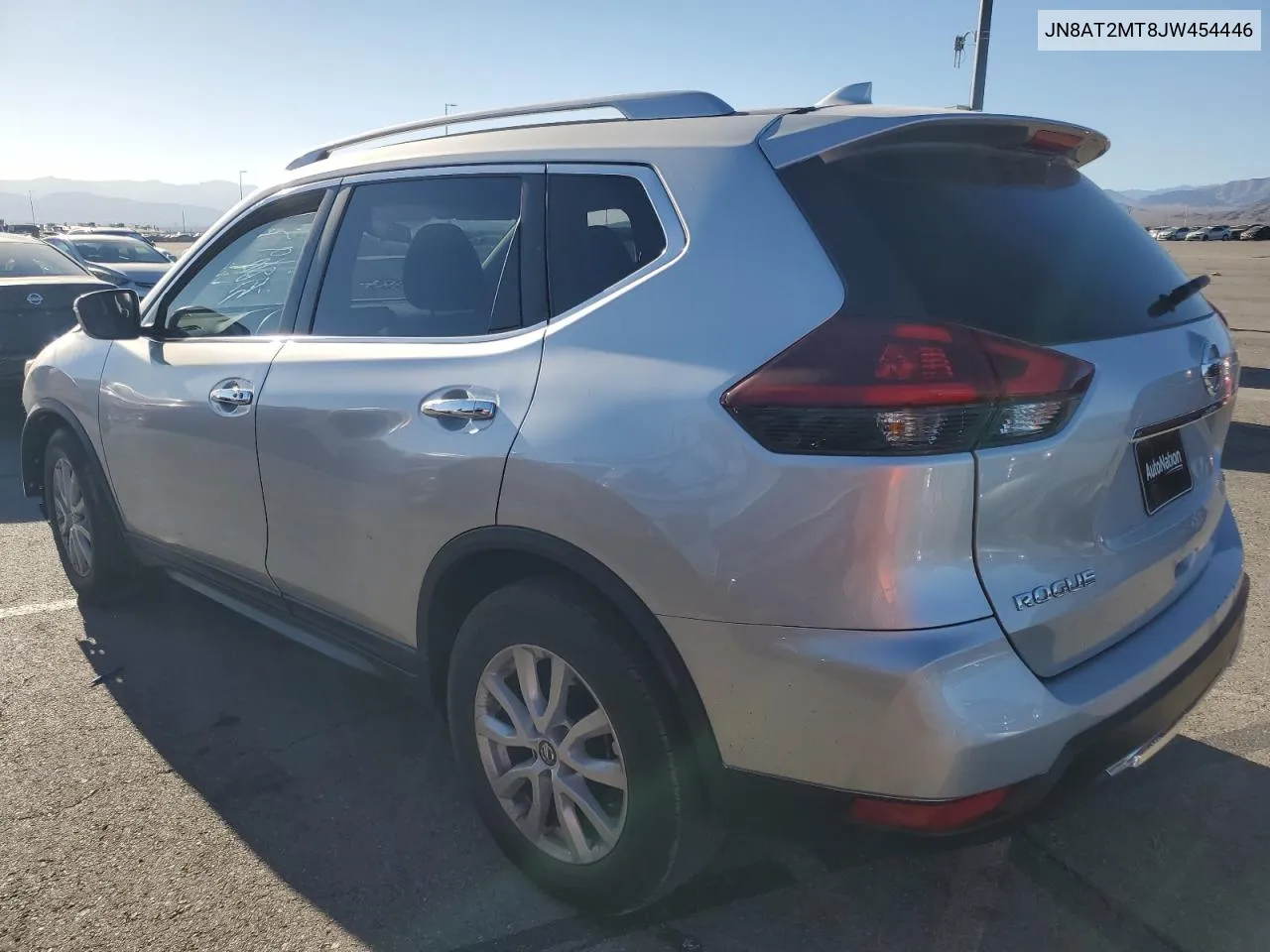 2018 Nissan Rogue S VIN: JN8AT2MT8JW454446 Lot: 72168944