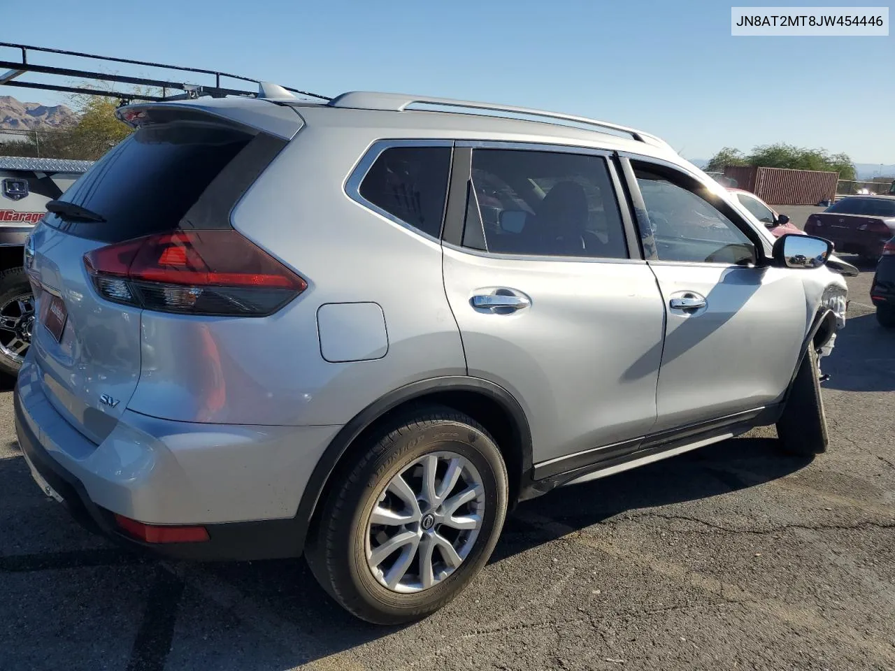 2018 Nissan Rogue S VIN: JN8AT2MT8JW454446 Lot: 72168944