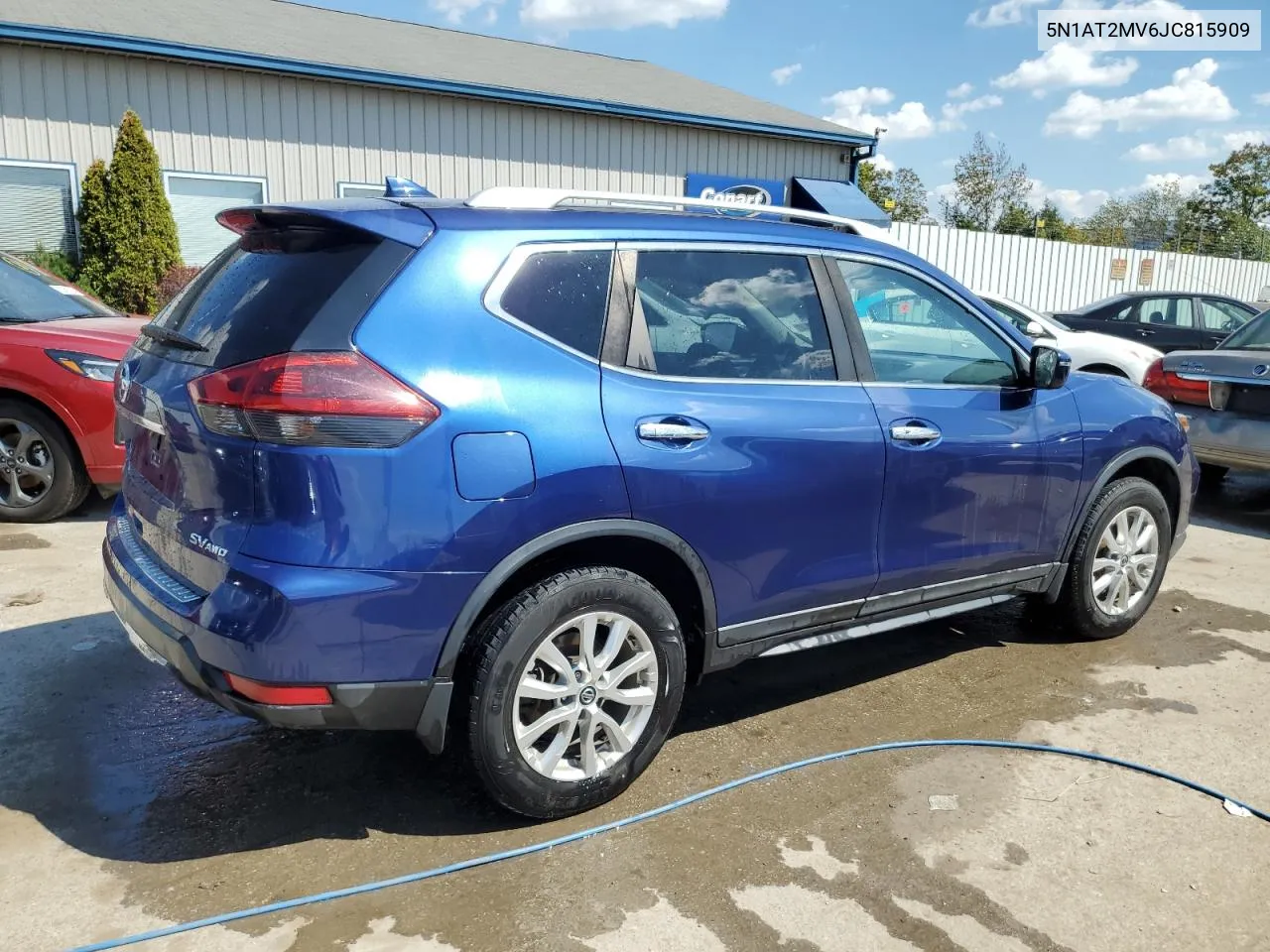 2018 Nissan Rogue S VIN: 5N1AT2MV6JC815909 Lot: 72251144