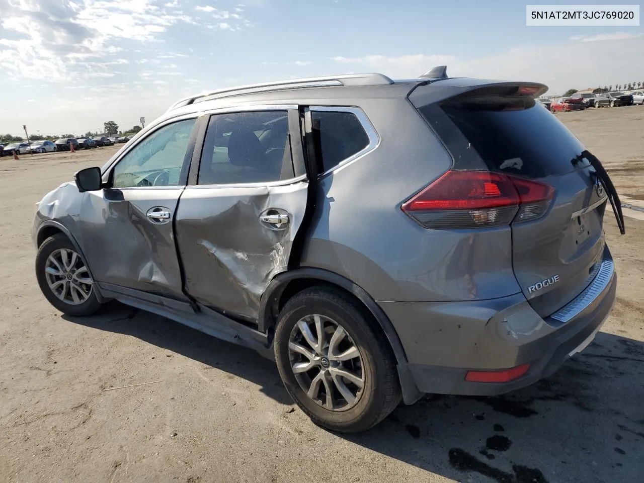 2018 Nissan Rogue S VIN: 5N1AT2MT3JC769020 Lot: 72279094