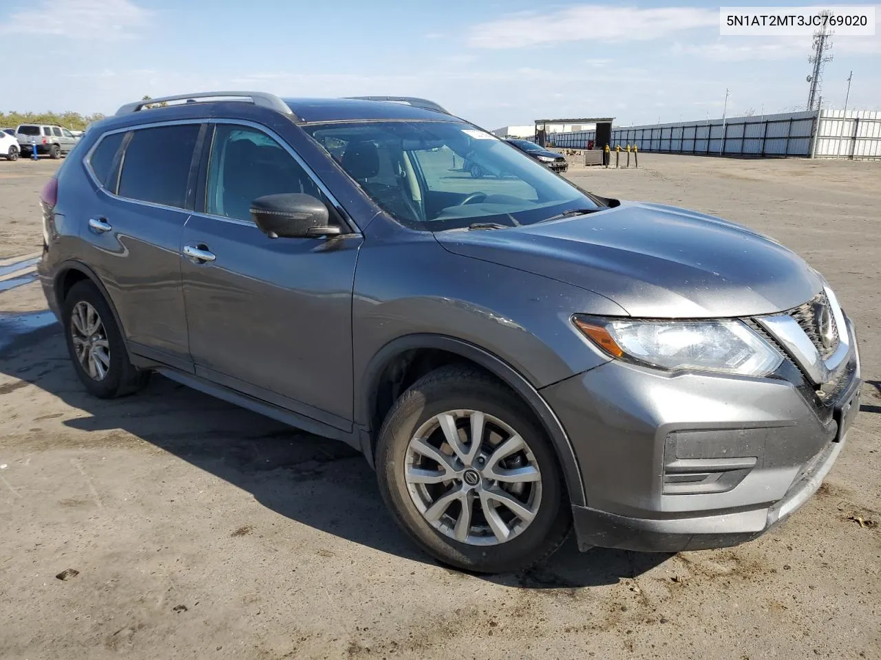 2018 Nissan Rogue S VIN: 5N1AT2MT3JC769020 Lot: 72279094