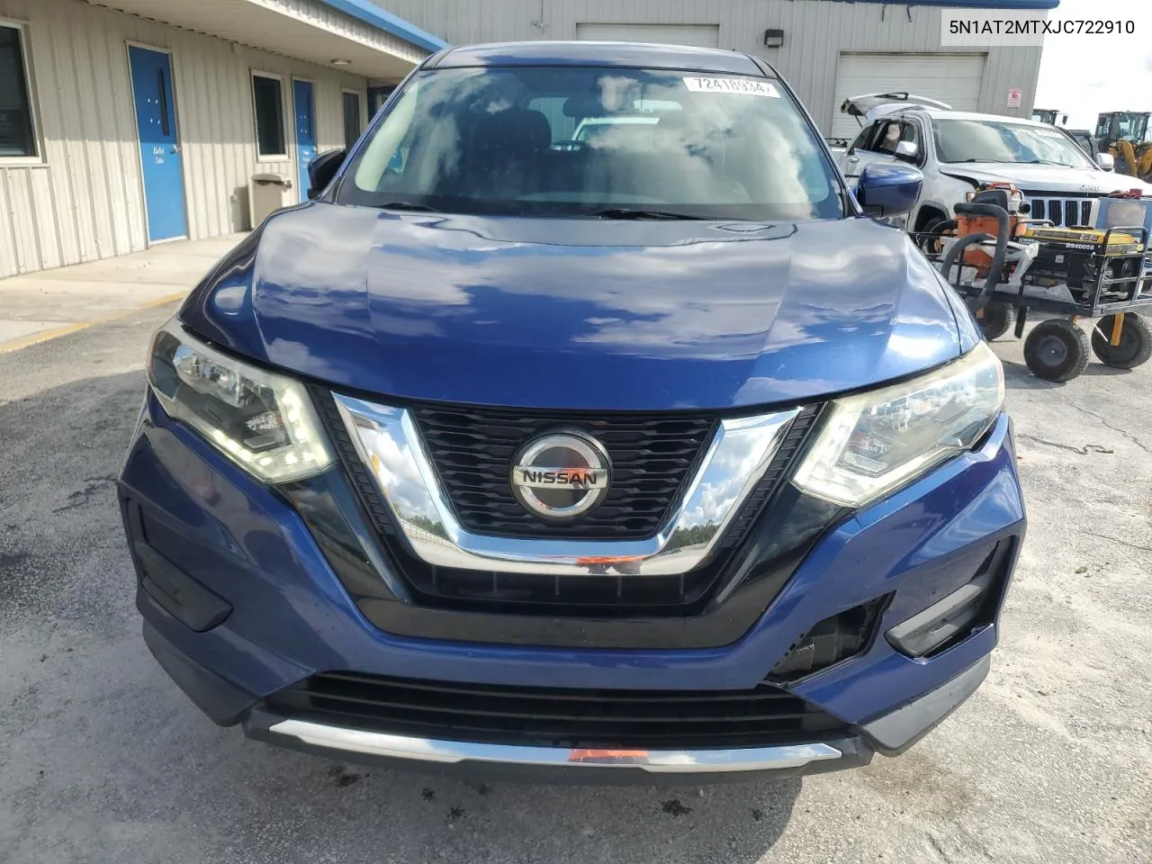 2018 Nissan Rogue S VIN: 5N1AT2MTXJC722910 Lot: 72418934