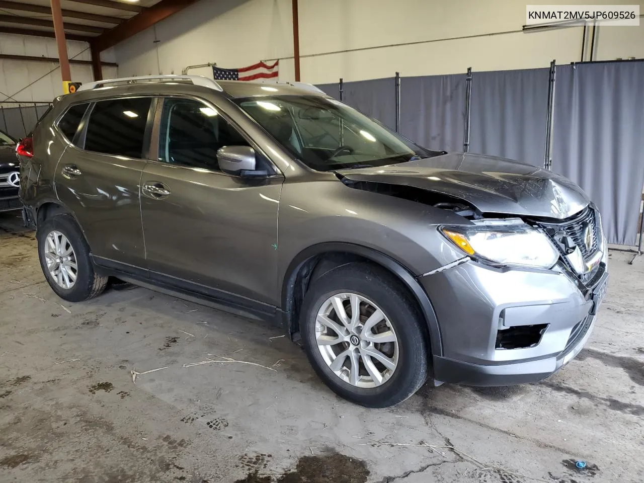 2018 Nissan Rogue S VIN: KNMAT2MV5JP609526 Lot: 72459084