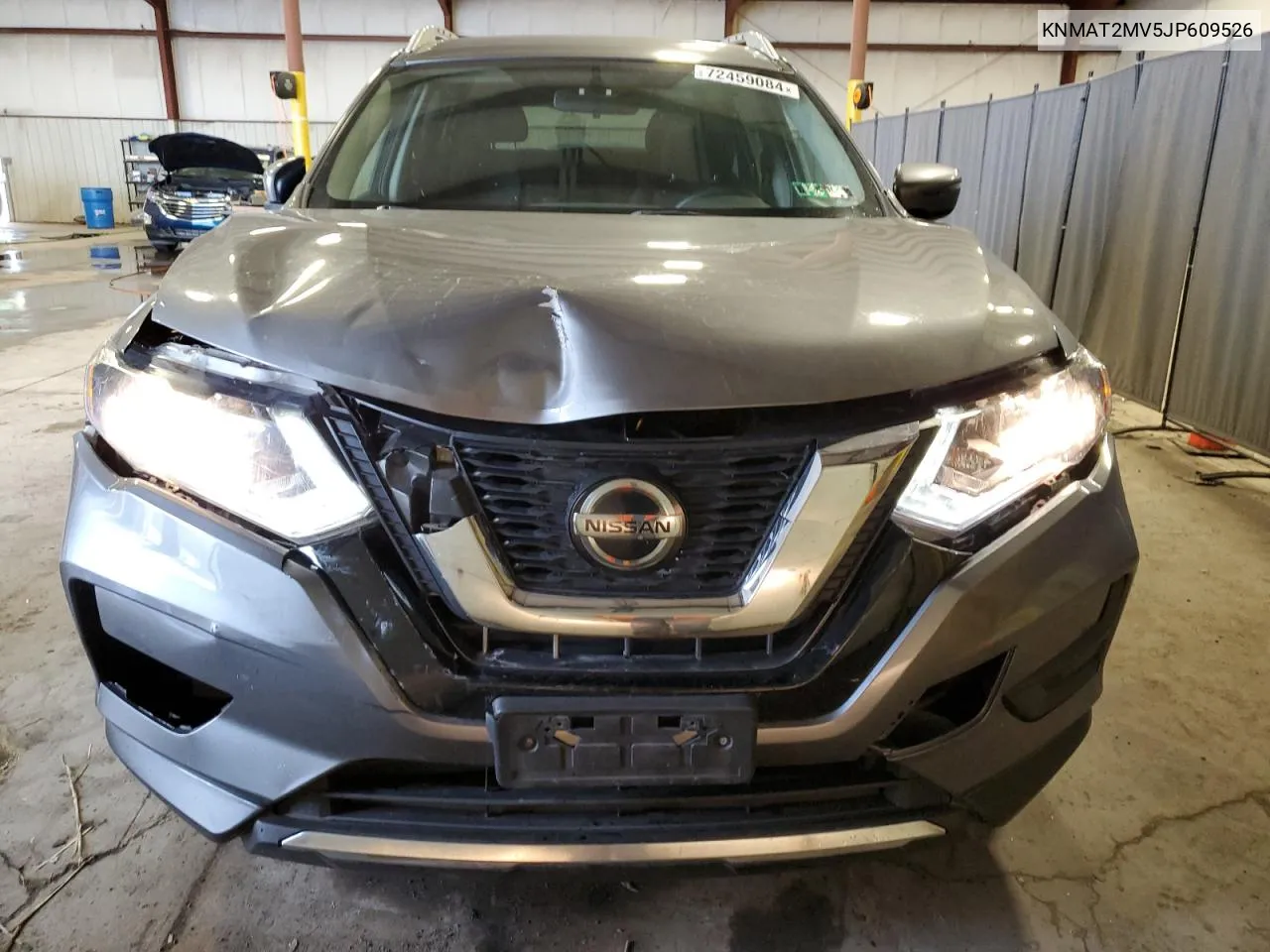 2018 Nissan Rogue S VIN: KNMAT2MV5JP609526 Lot: 72459084