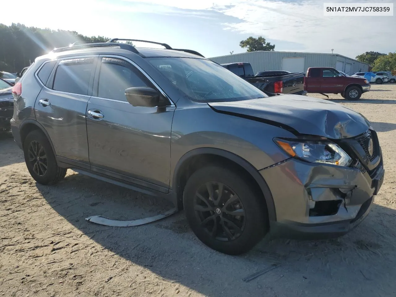 2018 Nissan Rogue S VIN: 5N1AT2MV7JC758359 Lot: 72498484