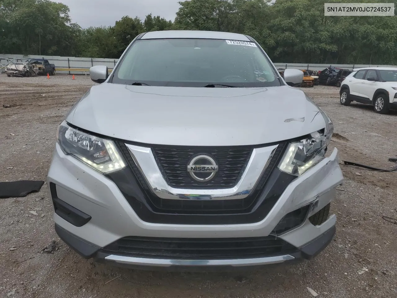 5N1AT2MV0JC724537 2018 Nissan Rogue S