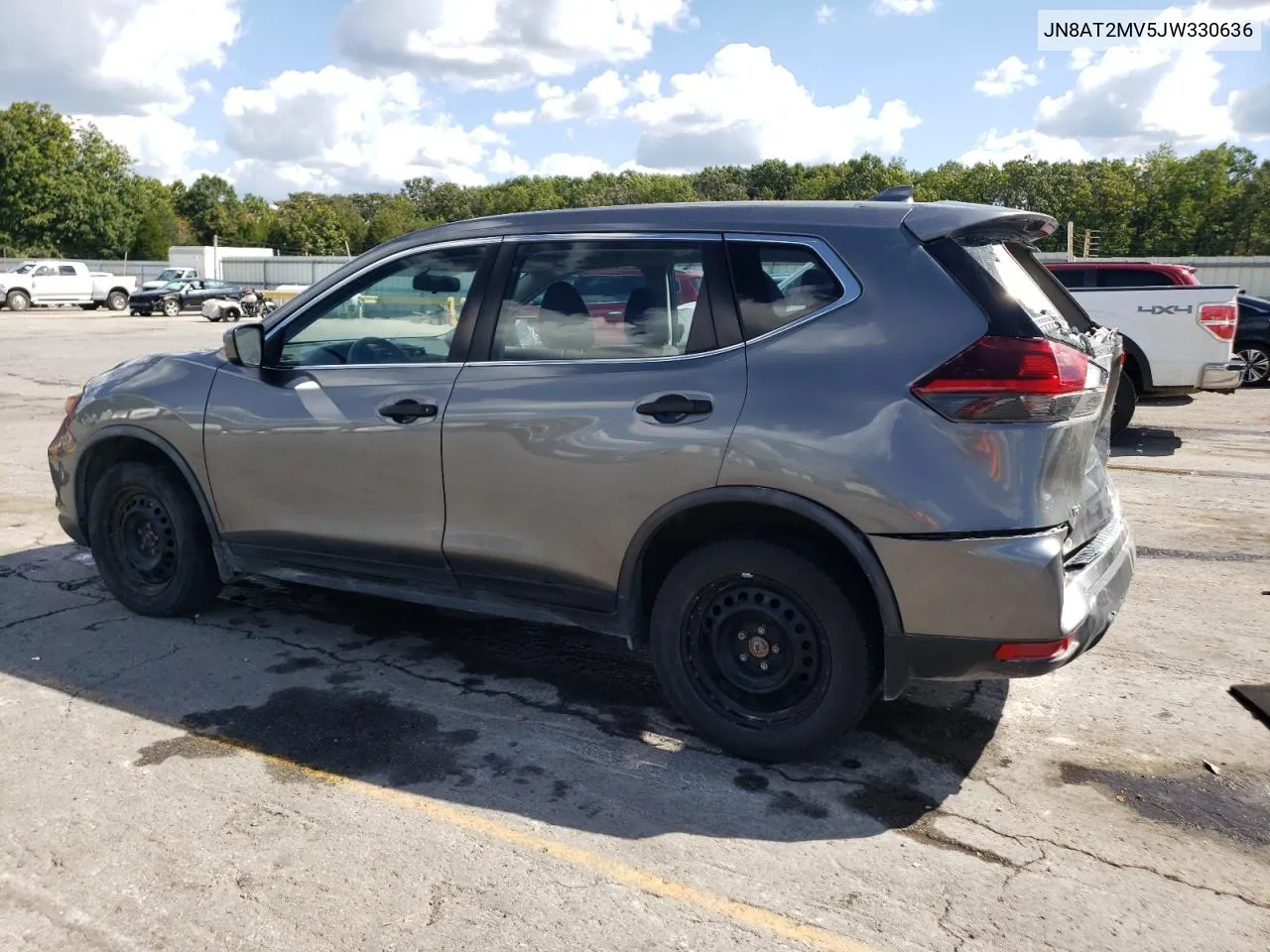 2018 Nissan Rogue S VIN: JN8AT2MV5JW330636 Lot: 72570634