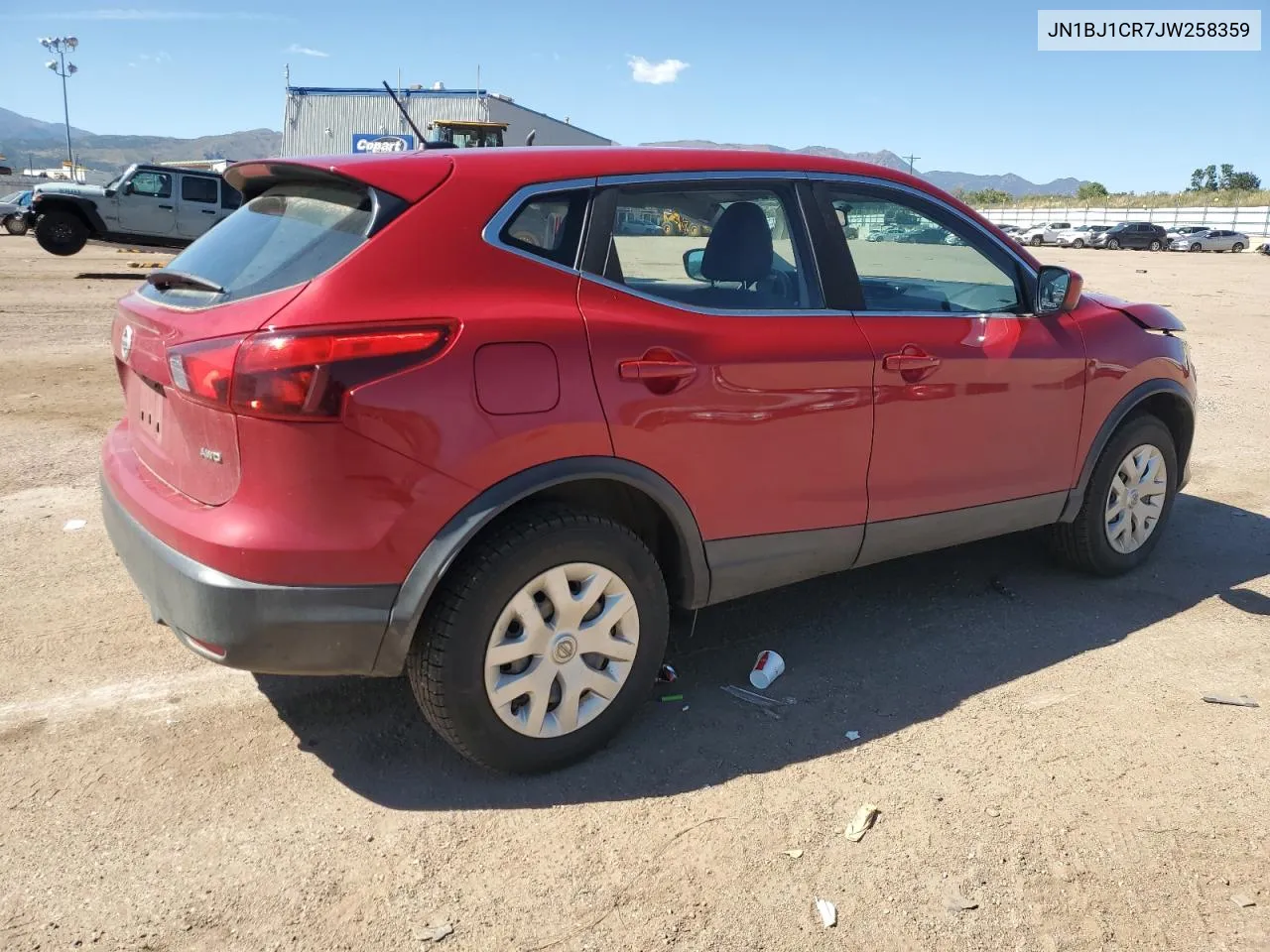 2018 Nissan Rogue Sport S VIN: JN1BJ1CR7JW258359 Lot: 72607624