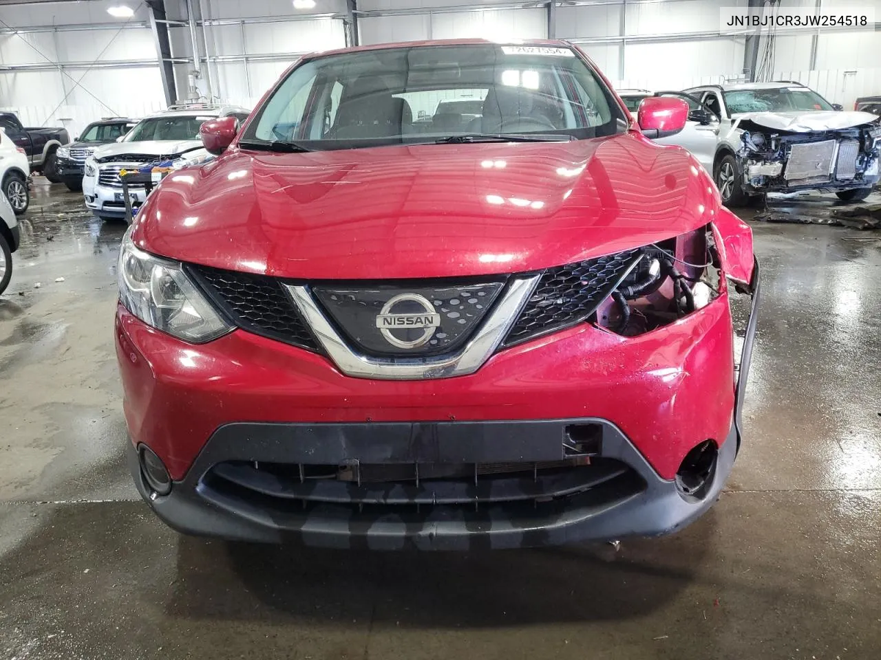 2018 Nissan Rogue Sport S VIN: JN1BJ1CR3JW254518 Lot: 72627554